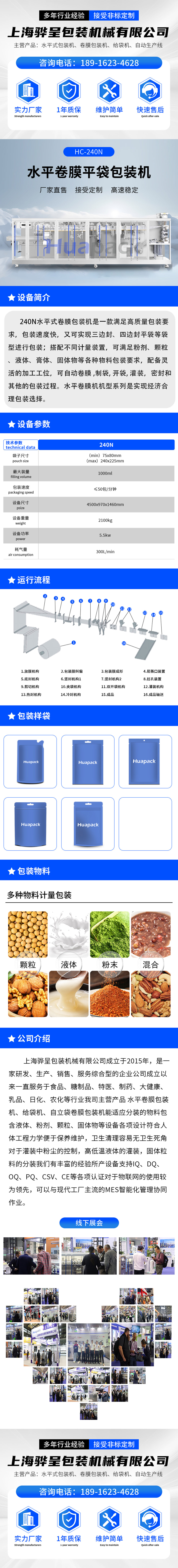 240N自立袋卷膜雙出包裝機(jī)(圖1)